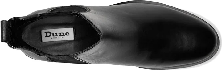 Dune London Panoramic Women's Boots Black Leather : 41 (US Women's 11) B - Medium - Image 2