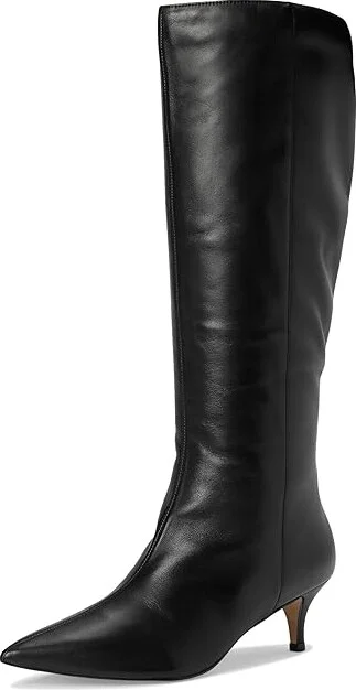 Dune London Smooth Women's Boots Black Leather : 36 (US Women's 6) B - Medium - Image 5