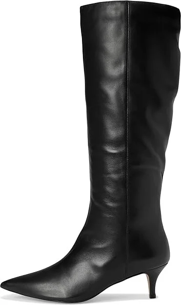 Dune London Smooth Women's Boots Black Leather : 36 (US Women's 6) B - Medium - Image 6