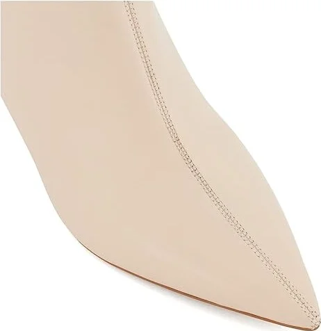 Dune London Smooth Women's Boots Ecru Leather : 36 (US Women's 6) B - Medium - Image 4