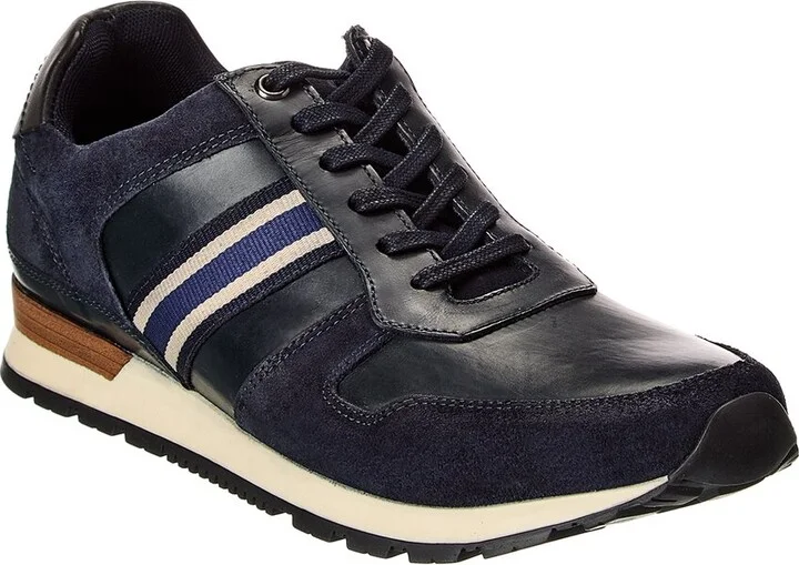 Dune London Talay Leather & Suede Sneaker