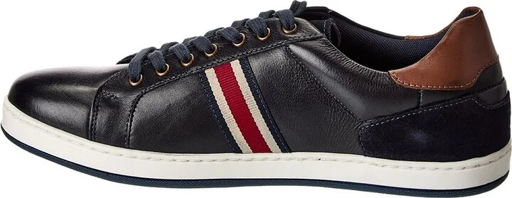 Dune London Tomer Leather & Suede Sneaker - Image 2