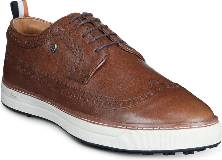 Dunes Wingtip Golf Shoe