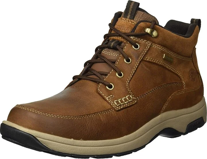 Dunham 8000 Mid Boot Men's Lace-up Boots Tan : 9 D (M), Leather - Image 2