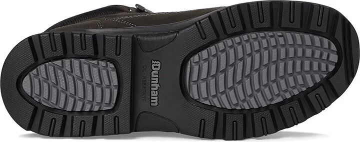 Dunham 8000 Works 6 in Plain Toe Waterproof Boot Men's Shoes Dark Grey Leather : 11.5 D (M) - Image 3
