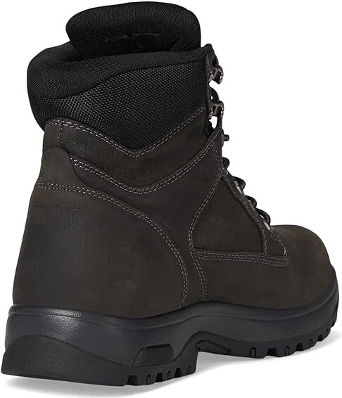 Dunham 8000 Works 6 in Plain Toe Waterproof Boot Men's Shoes Dark Grey Leather : 11.5 D (M) - Image 4