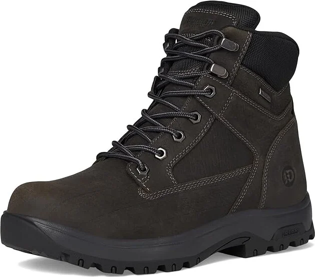 Dunham 8000 Works 6 in Plain Toe Waterproof Boot Men's Shoes Dark Grey Leather : 11.5 D (M) - Image 5