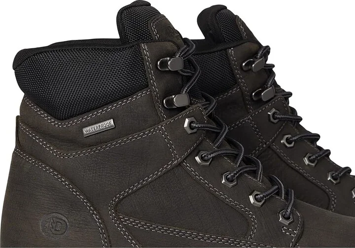Dunham 8000 Works 6 in Plain Toe Waterproof Boot Men's Shoes Dark Grey Leather : 11.5 D (M) - Image 7