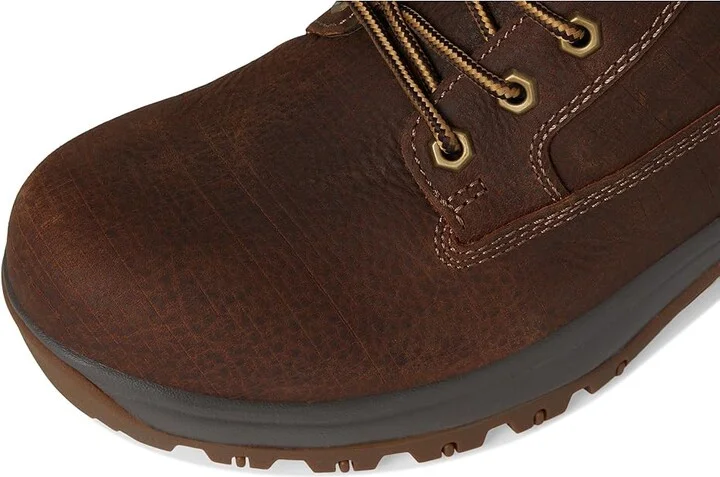 Dunham 8000 Works 6 in Plain Toe Waterproof Boot Men's Shoes Medium Natural Leather : 9 D (M) - Image 2