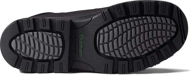 Dunham 8000 Works Safety 6 Boot Men's Shoes Black Textured Leather : 9 D (M), Leather/Textile - Image 3