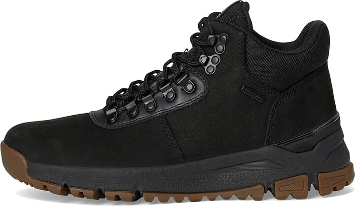 Dunham Alpine Mid Boots Men's Boots Black Leather : 8 4E, Leather/Rubber - Image 6