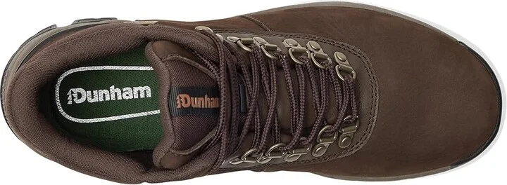 Dunham Alpine Mid Boots Men's Boots Dark Brown Leather : 9 6E, Leather/Rubber - Image 2