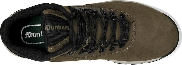 Dunham Alpine Mid Boots Men's Boots Dark Taupe Leather : 9 6E, Leather/Rubber - Image 2