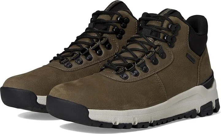 Dunham Alpine Mid Boots Men's Boots Dark Taupe Leather : 9 6E, Leather/Rubber