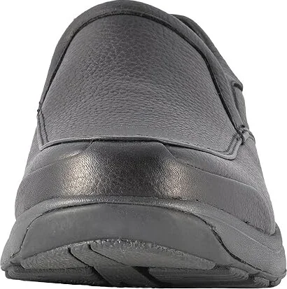Dunham Battery Park Slip-On Men's Slip on Shoes Black Polished Leather : 8 D (M) - Image 6