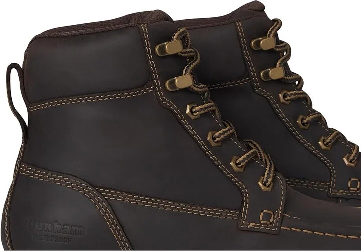 Dunham Brisco Men's Boots Dark Brown Leather : 9 2E, EVA/Lace/Leather - Image 7