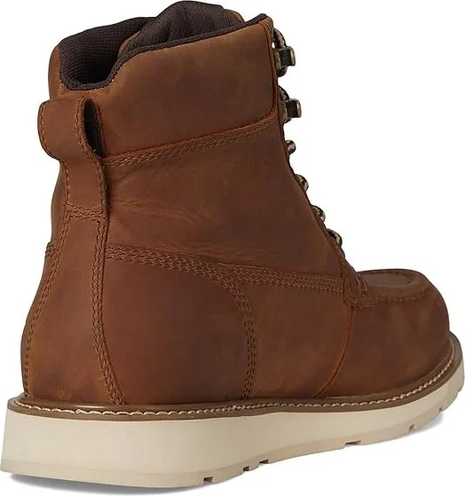 Dunham Brisco Men's Boots Medium Natural Leather : 8 4E, EVA/Lace/Leather - Image 4