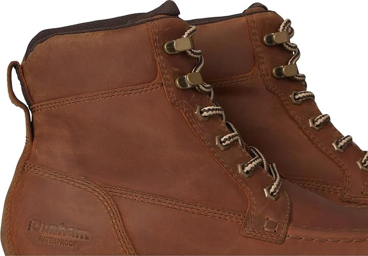 Dunham Brisco Men's Boots Medium Natural Leather : 8 4E, EVA/Lace/Leather - Image 7