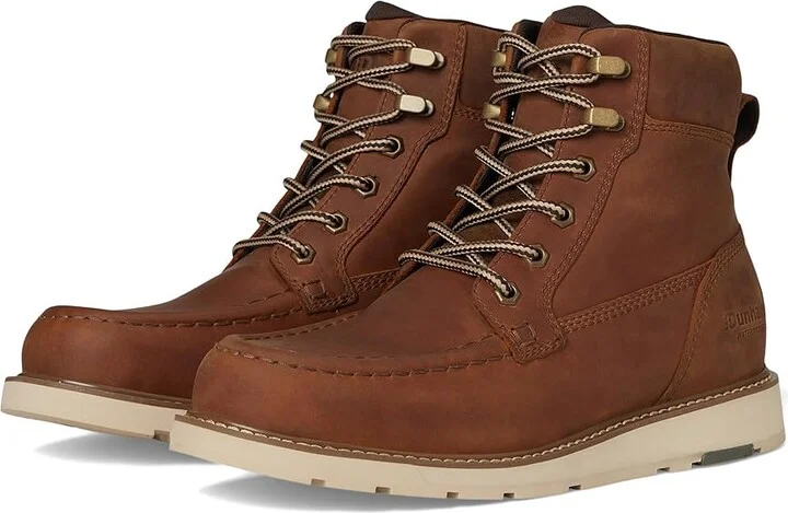 Dunham Brisco Men's Boots Medium Natural Leather : 8 4E, EVA/Lace/Leather