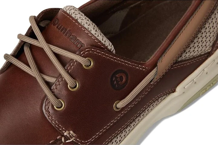 Dunham Captain Men's Slip on Shoes Brown : 7 D (M), Leather/Mesh - Image 8