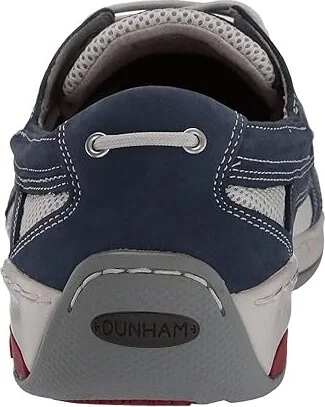Dunham Captain Men's Slip on Shoes Navy Nubuck : 7 D (M), Leather/Mesh - Image 5