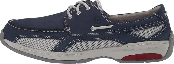 Dunham Captain Men's Slip on Shoes Navy Nubuck : 7 D (M), Leather/Mesh - Image 7