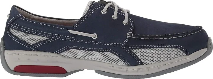Dunham Captain Men's Slip on Shoes Navy Nubuck : 7 D (M), Leather/Mesh - Image 8