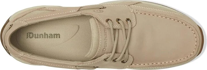 Dunham Captain Men's Slip on Shoes Stone Nubuck : 12 6E, Leather/Mesh - Image 2