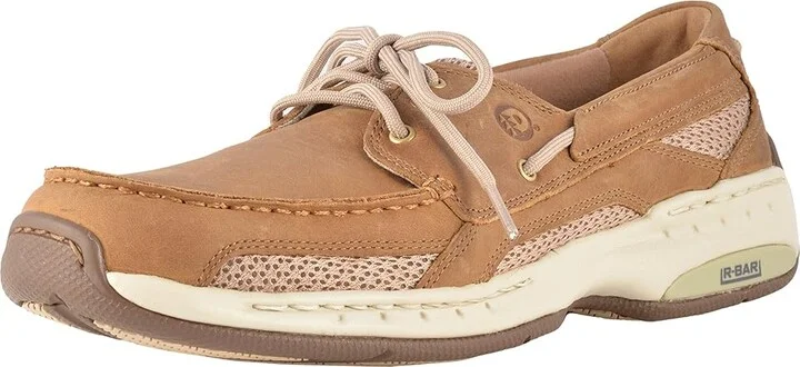 Dunham Captain Men's Slip on Shoes Tan Leather : 7 D (M), Leather/Mesh - Image 2