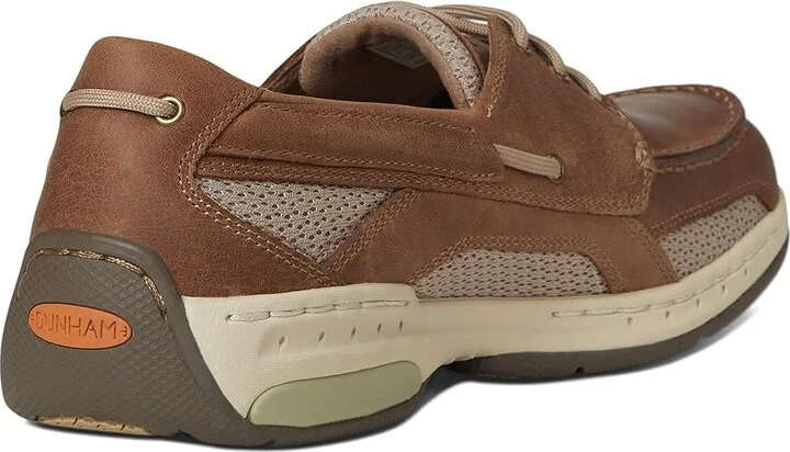 Dunham Captain Men's Slip on Shoes Tan Leather : 7 D (M), Leather/Mesh - Image 5