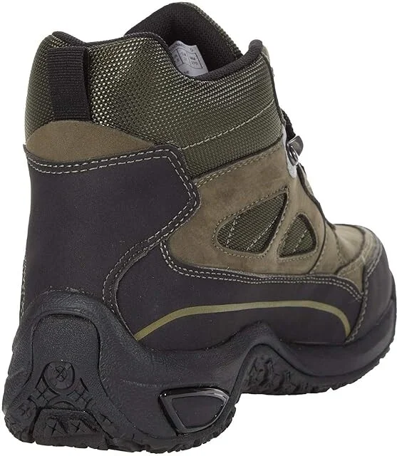Dunham Cloud Plus Mid II Waterproof Boot Men's Shoes Breen Nubuck : 17 4E, Synthetic/Leather - Image 4