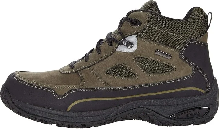 Dunham Cloud Plus Mid II Waterproof Boot Men's Shoes Breen Nubuck : 17 4E, Synthetic/Leather - Image 6