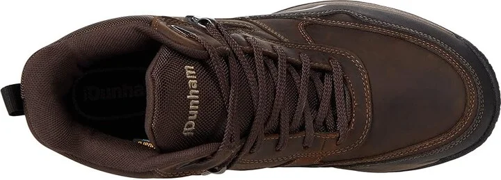 Dunham Cloud Plus Mid II Waterproof Boot Men's Shoes Brown Leather : 8 2E, Leather/Synthetic - Image 2
