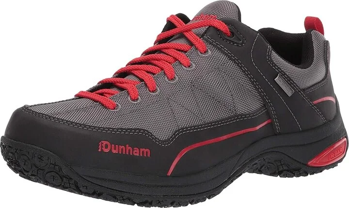 Dunham Cloud Plus Waterproof Lace-Up Men's Shoes Grey : 9 D (M), Leather - Image 2