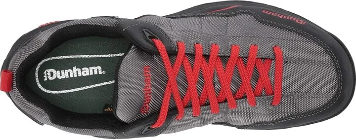 Dunham Cloud Plus Waterproof Lace-Up Men's Shoes Grey : 9 D (M), Leather - Image 3