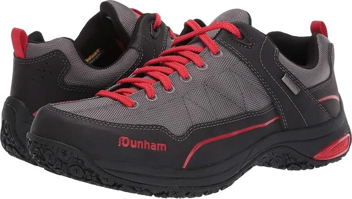 Dunham Cloud Plus Waterproof Lace-Up Men's Shoes Grey : 9 D (M), Leather