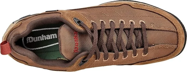 Dunham Cloud Plus Waterproof Lace-Up Men's Shoes Vicuna : 8 2E, Leather - Image 2