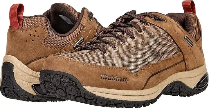 Dunham Cloud Plus Waterproof Lace-Up Men's Shoes Vicuna : 8 2E, Leather