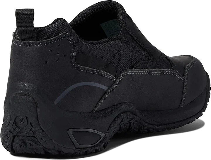 Dunham Cloud Plus Waterproof Slip-On Men's Shoes Black Leather : 9 D (M), Textile/Leather - Image 4