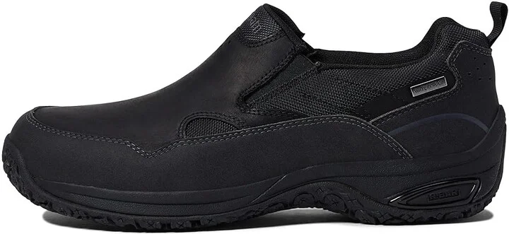 Dunham Cloud Plus Waterproof Slip-On Men's Shoes Black Leather : 9 D (M), Textile/Leather - Image 6
