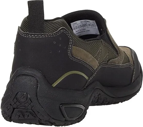 Dunham Cloud Plus Waterproof Slip-On Men's Shoes Breen Nubuck : 7.5 4E, Textile/Suede - Image 4