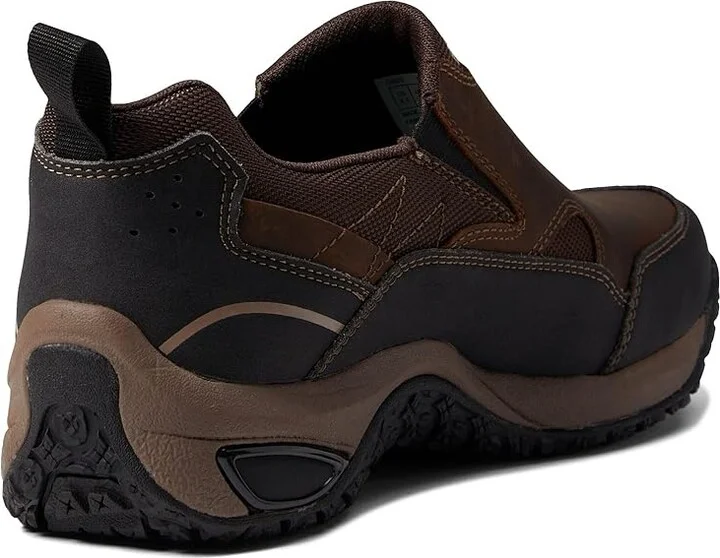 Dunham Cloud Plus Waterproof Slip-On Men's Shoes Brown Leather : 7 4E, Textile/Leather - Image 4