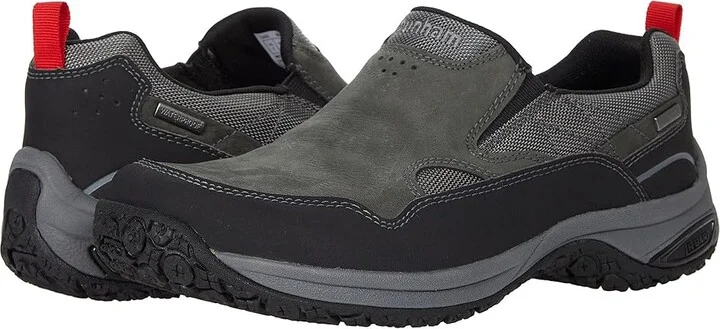 Dunham Cloud Plus Waterproof Slip-On Men's Shoes Grey : 8 2E, Textile/Leather