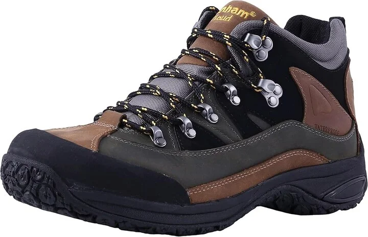 Dunham Cloud Waterproof Men's Boots Grey : 8 2E, Leather - Image 2