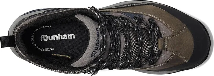 Dunham Cloud Waterproof Men's Boots Grey/Dark Blue : 8 4E, Leather/Synthetic - Image 2