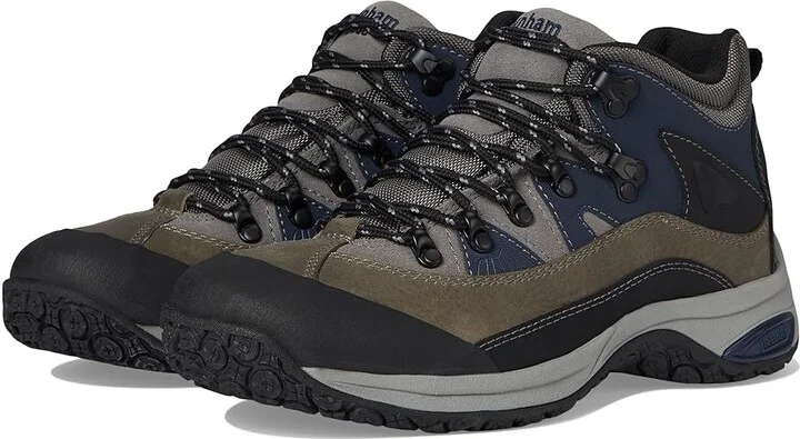 Dunham Cloud Waterproof Men's Boots Grey/Dark Blue : 8 4E, Leather/Synthetic