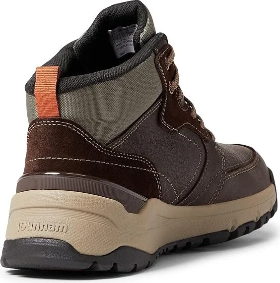 Dunham Glastonbury Waterproof Mid Boot Men's Shoes Brown : 8.5 D (M), Synthetic/Leather - Image 4