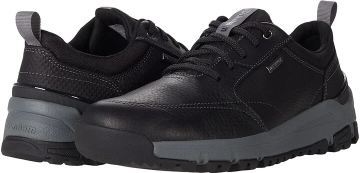 Dunham Glastonbury Waterproof UBal II Men's Shoes Black : 9 D (M), Leather