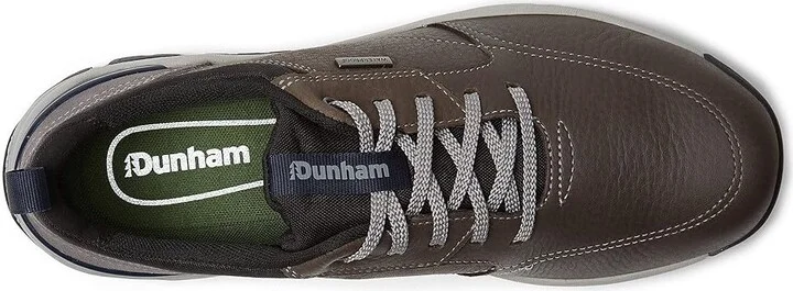 Dunham Glastonbury Waterproof UBal II Men's Shoes Steel Grey : 9 D (M), Leather - Image 2