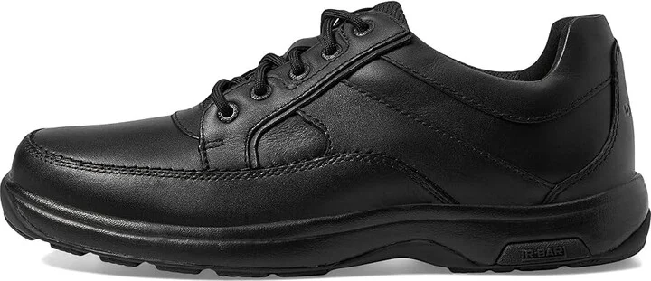 Dunham Midland Oxford Waterproof Men's Lace up casual Shoes Black Polished Leather : 9 B (N) - Image 7